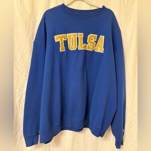 Tulsa champion sweatshirt. Size 3XL.